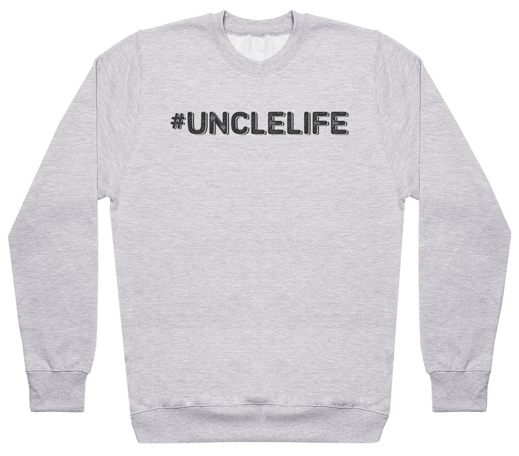 # Uncle Life - Black - Mens Sweater (6574687780913)