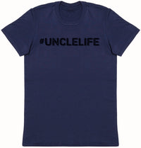 # Uncle Life - Black - Mens T - Shirt (6574687715377)