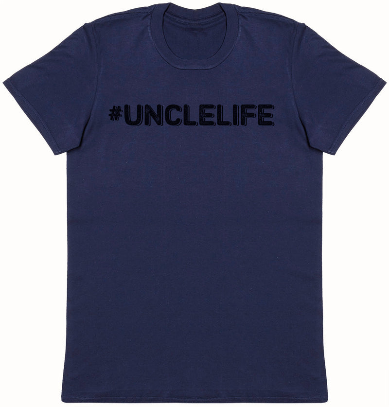 # Uncle Life - Black - Mens T - Shirt (6574687715377)