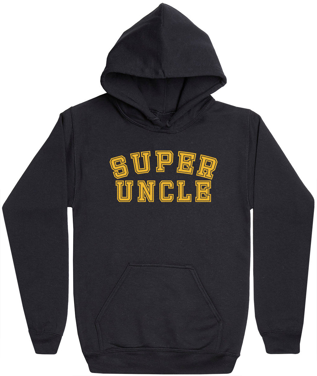 Super Uncle - Gold - Mens Hoodie (6574688010289)