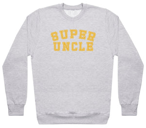 Super Uncle - Gold - Mens Sweater (6574688043057)