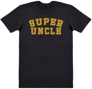 Super Uncle - Gold - Mens T - Shirt (6574687944753)