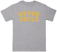 Super Uncle - Gold - Mens T - Shirt (6574687944753)