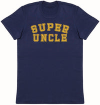 Super Uncle - Gold - Mens T - Shirt (6574687944753)