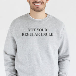Not Your Regular Uncle - Mens Sweater - Uncle Sweater