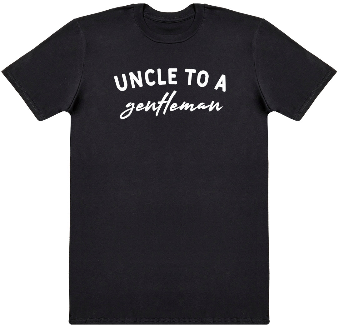 Uncle To Gentleman - White - Mens T - Shirt (6574688370737)