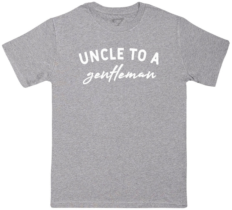 Uncle To Gentleman - White - Mens T-Shirt - Uncle T-Shirt