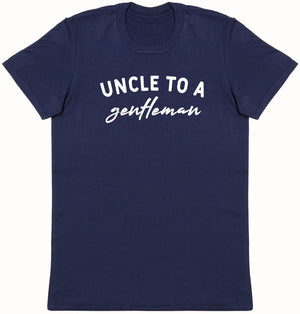 Uncle To Gentleman - White - Mens T - Shirt (6574688370737)