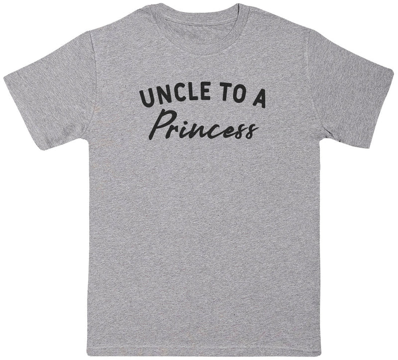 Uncle To Princess - Black - Mens T - Shirt (6574688469041)
