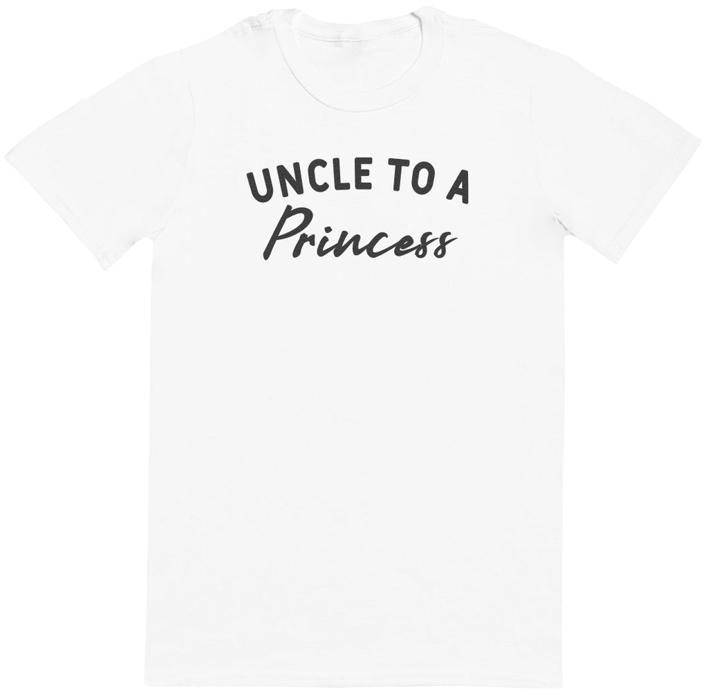 Uncle To Princess - Black - Mens T - Shirt (6574688469041)
