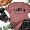Alexa Uncle For Me - Black - Mens T-Shirt - Uncle T-Shirt