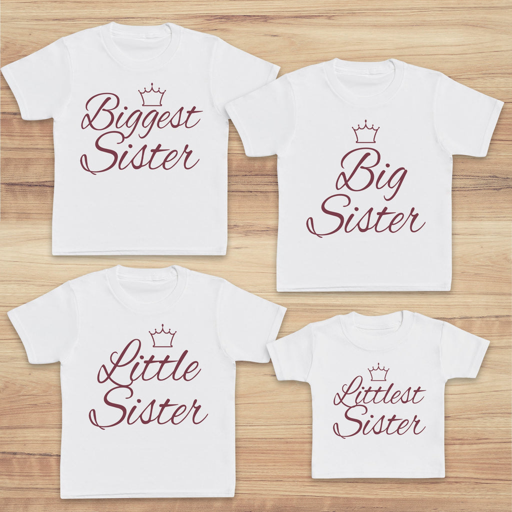 Biggest to Littlest Sister - Matching Sisters Set - Matching Sets - 0M upto 14 years - (Sold Separately)