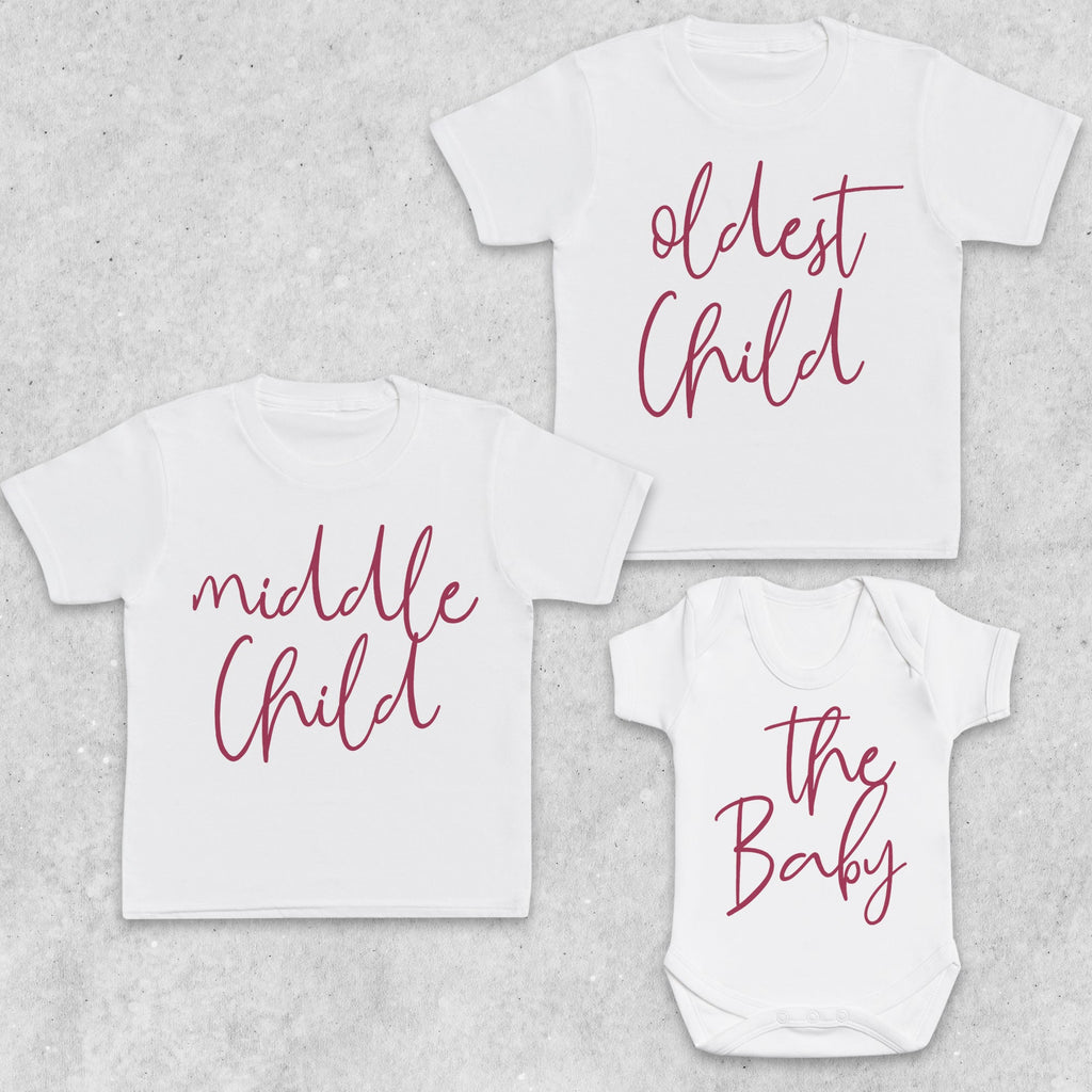 Oldest, Middle & Baby - Matching Sisters Set - Matching Sets - 0M upto 14 years - (Sold Separately)