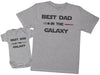 Best Dad And Son In The Galaxy - Mens T Shirt & Baby Bodysuit (1906860851249)