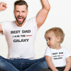 Best Dad And Son In The Galaxy - Mens T Shirt & Baby Bodysuit - (Sold Separately)