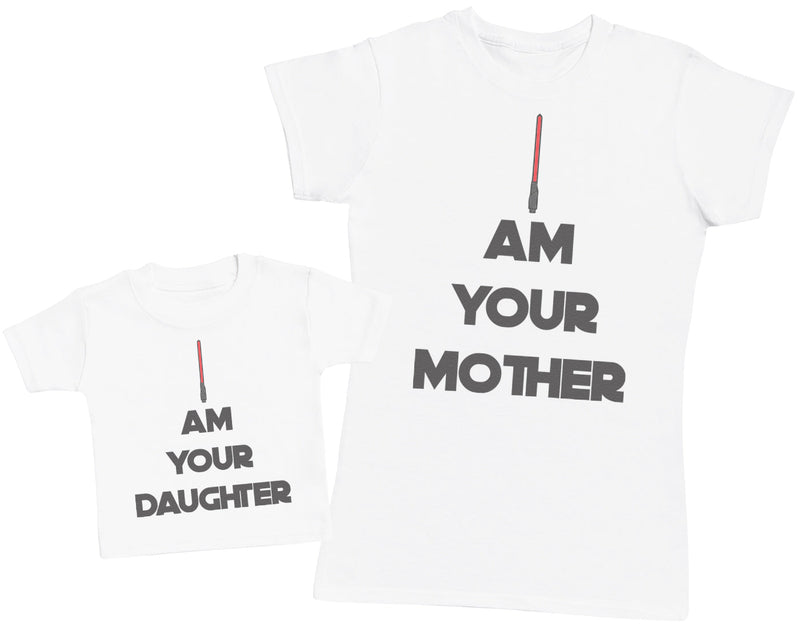 I Am Your Daughter - Baby T-Shirt & Bodysuit / Mum T-Shirt - (Sold Separately)