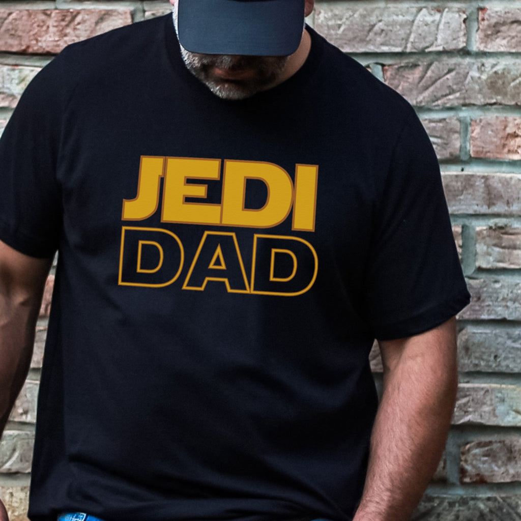 Jedi Dad - Mens T-Shirt - Dads T-Shirt