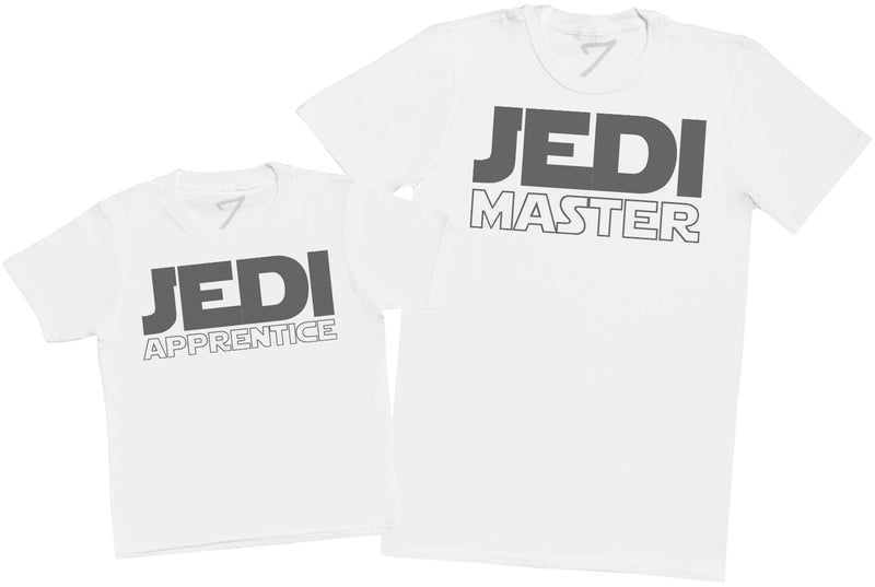 Jedi Master & Jedi Apprentice - Mens T Shirt & Kid's T-Shirt (1905436852273)