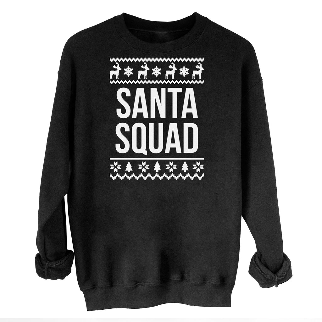 Santa Squad Christmas Sweater - Christmas Jumper Sweatshirt - All Sizes