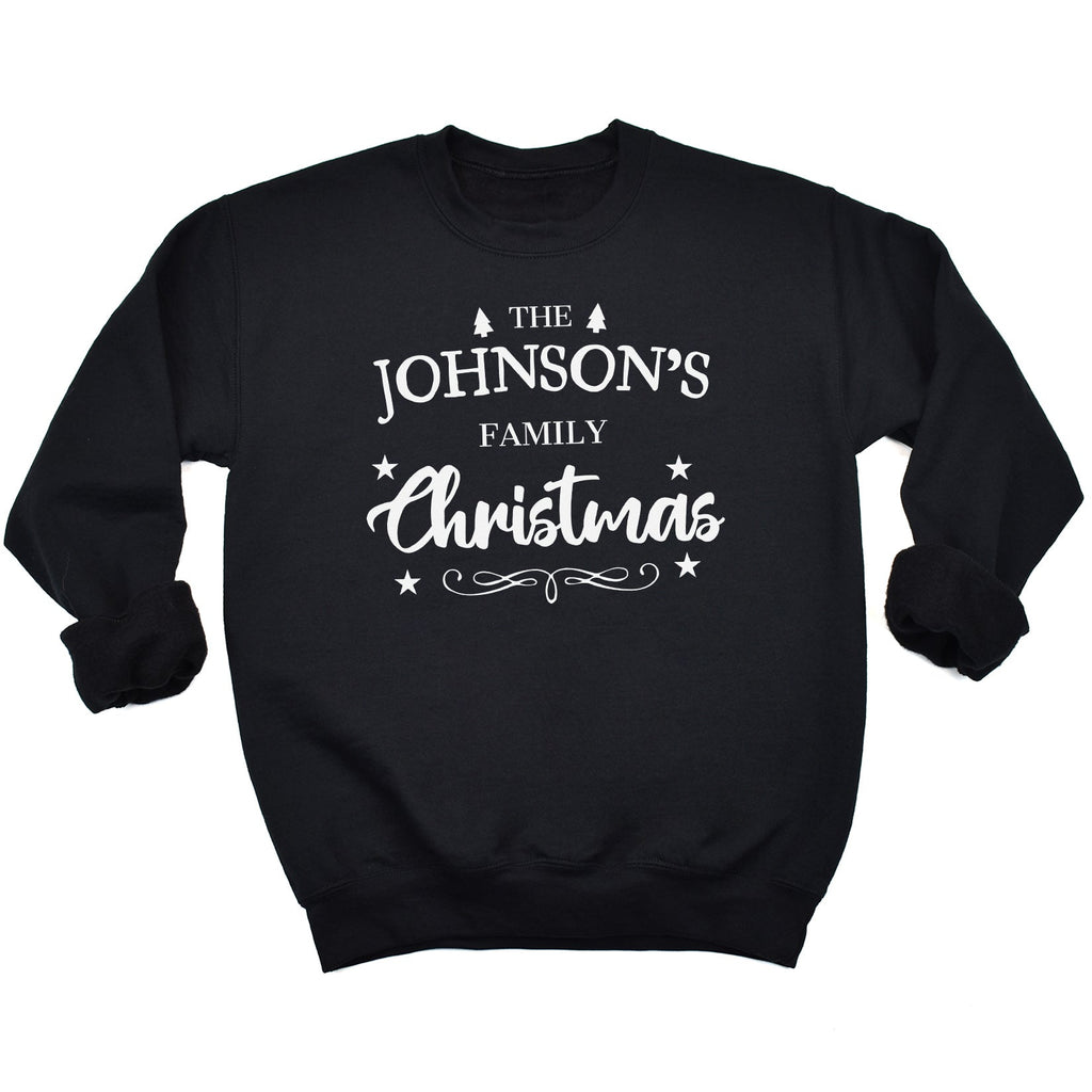 PERSONALISED Family Christmas Christmas Sweater - Christmas Jumper Sweatshirt - All Sizes