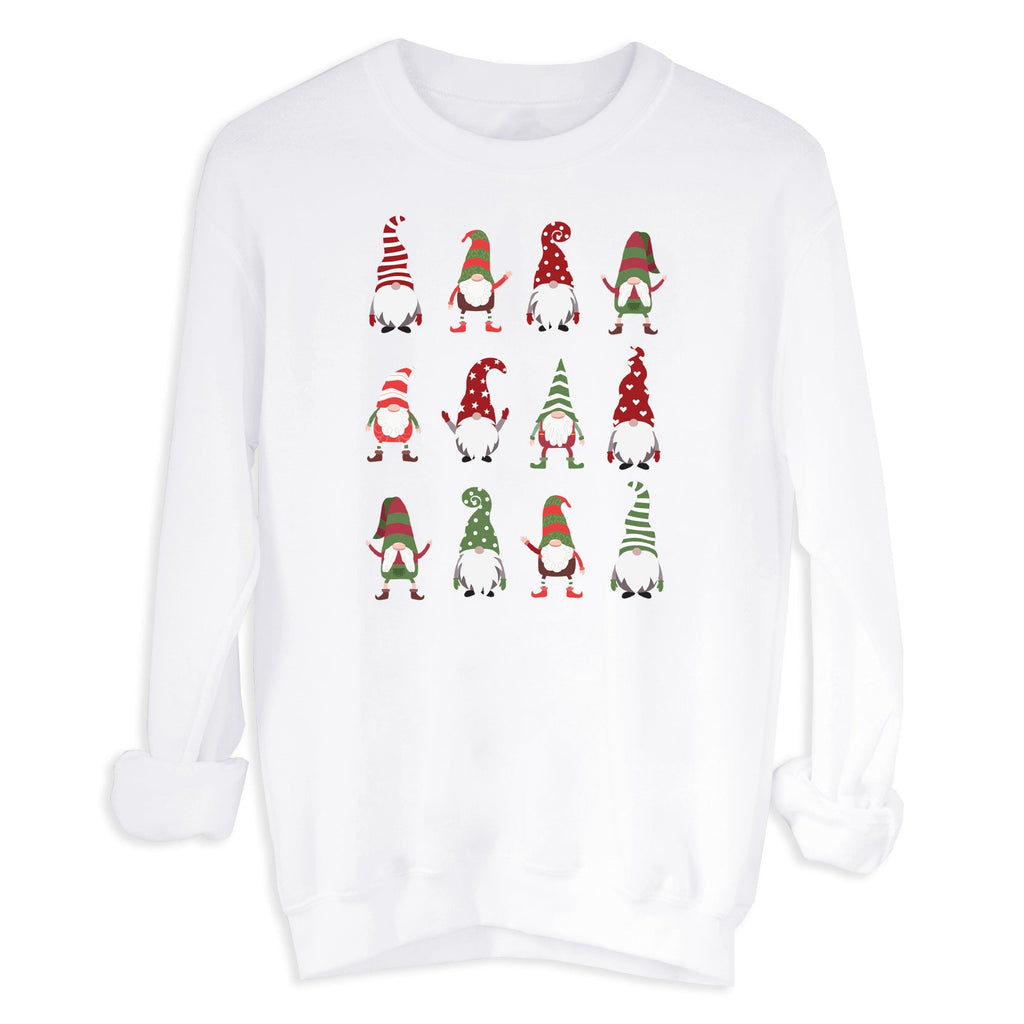 Gnomie Party Chrismtas Sweater - Christmas Jumper Sweatshirt - All Sizes