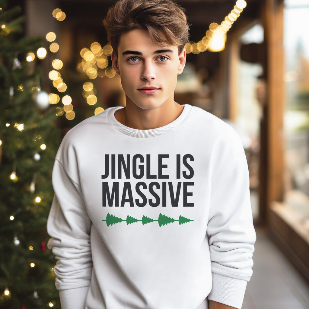 Jungle Is Massive Christmas Sweater - Christmas Jumper Sweatshirt - All Sizes