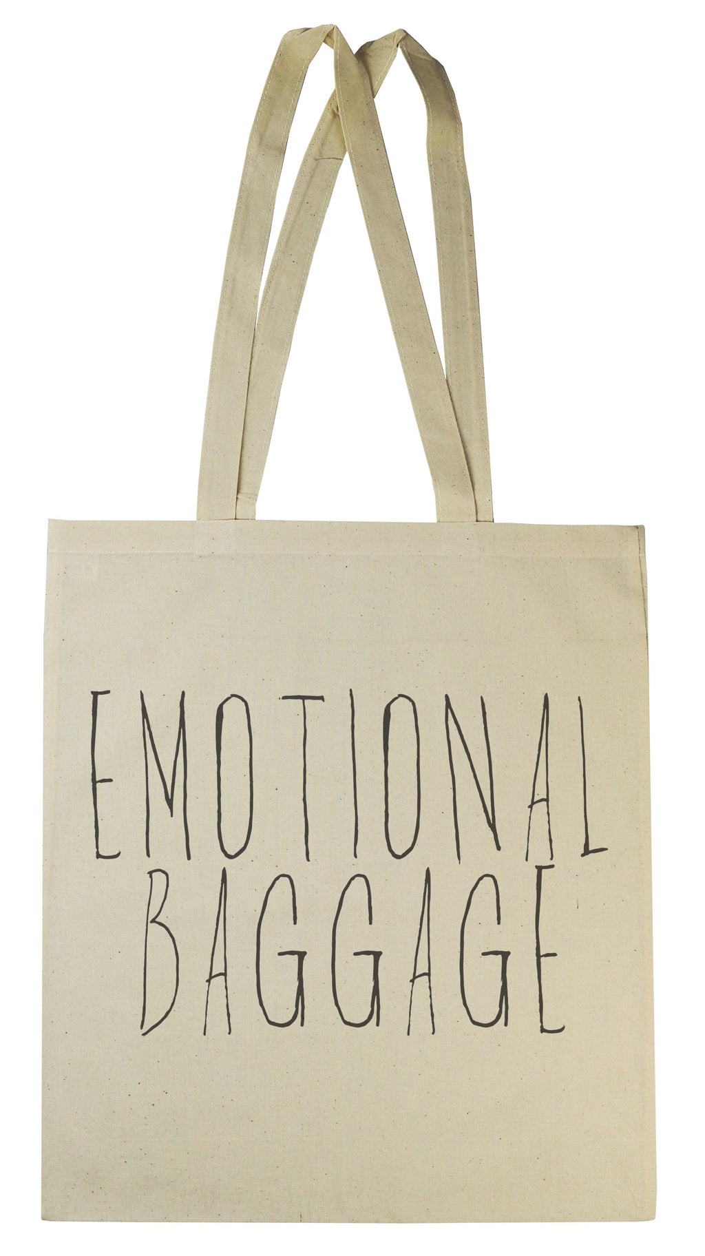 Emotional Baggage - Canvas Tote Shopping Bag (4339412074545)