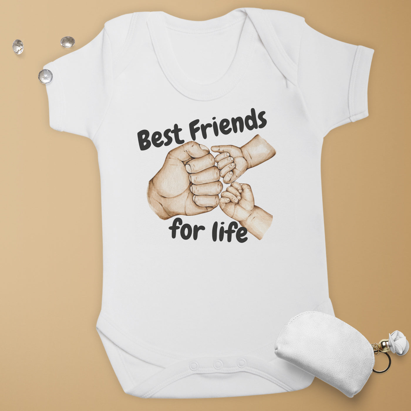 Best Friends For Life - Baby Bodysuit / T-Shirt