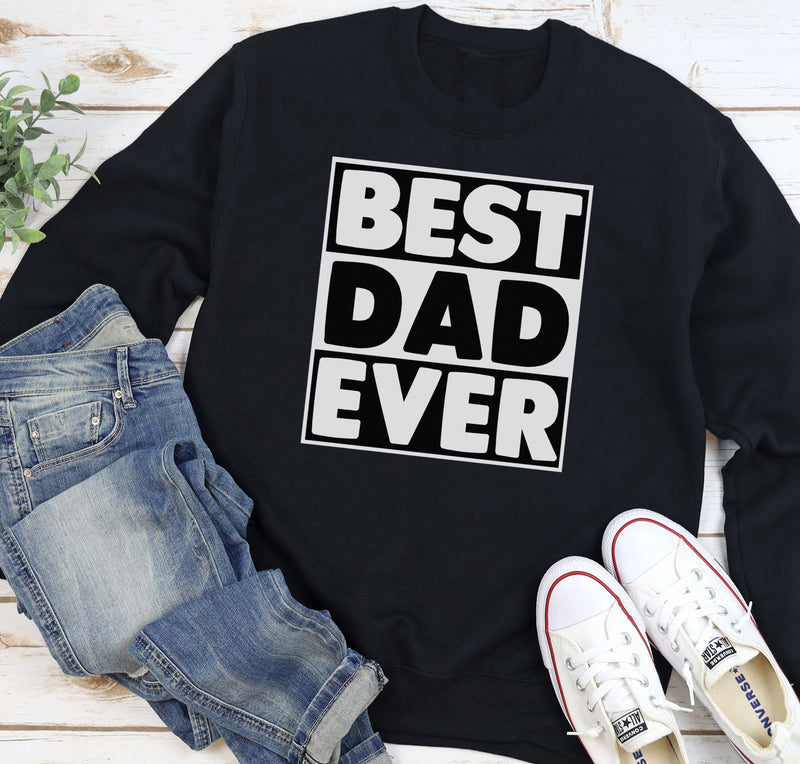 Best Dad Ever - Mens Sweater - Dads Sweater