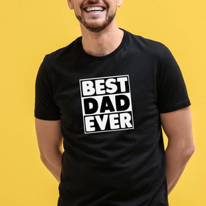 Best Dad Ever - Mens T-Shirt - Dads T-Shirt