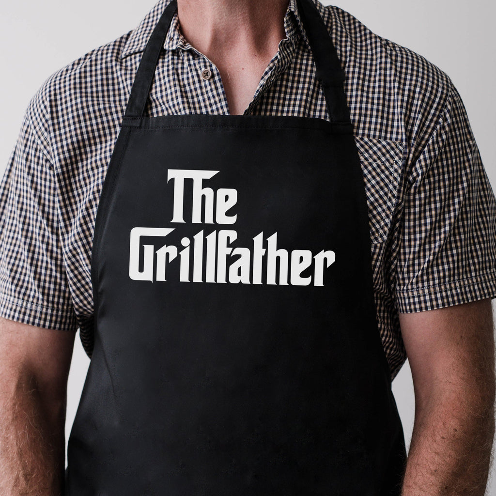The Grillfather - Men's Apron - Dads Apron