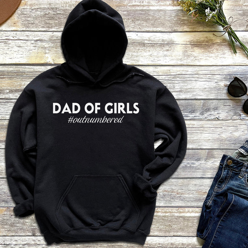 Dad Of Girls - Mens Hoodie - Dads Hoodie