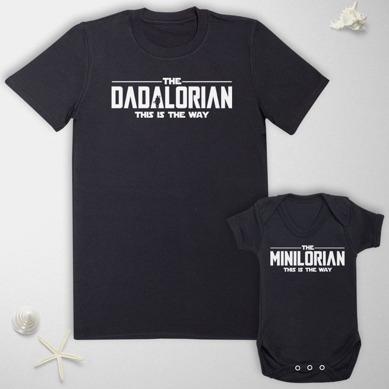 Dadalorian & Minilorian- T-Shirt & Bodysuit / T-Shirt - (Sold Separately)