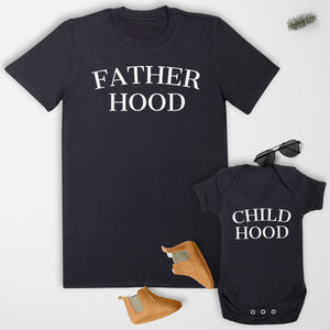 Fatherhood & Childhood - T-Shirt & Bodysuit / T-Shirt - (Sold Separately)