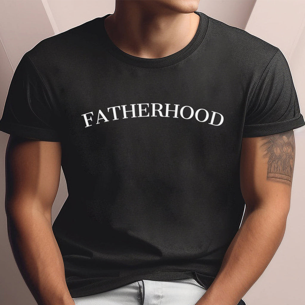 Fatherhood - Mens T-Shirt - Dads T-Shirt