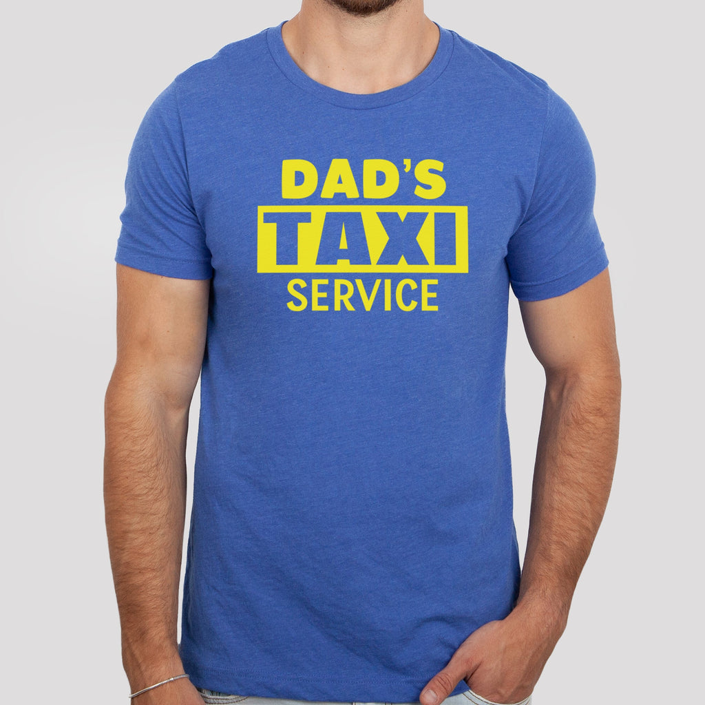 Dad's Taxi Service - Dad Duties - Mens T-Shirt - Dads T-Shirt