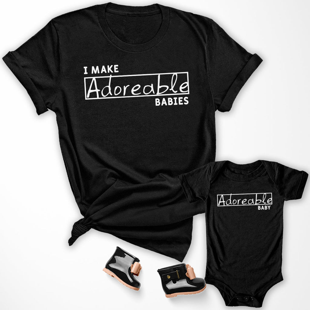 Adorable Baby - T-Shirt & Bodysuit / T-Shirt - (Sold Separately)