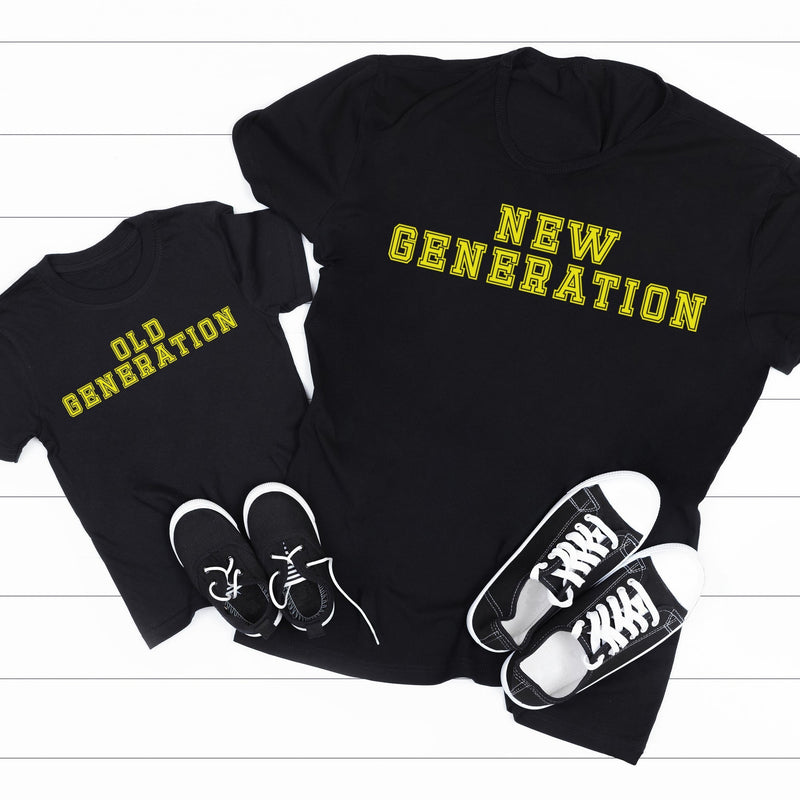 New Generation & Old Generation - T-Shirt & Bodysuit / T-Shirt - (Sold Separately)