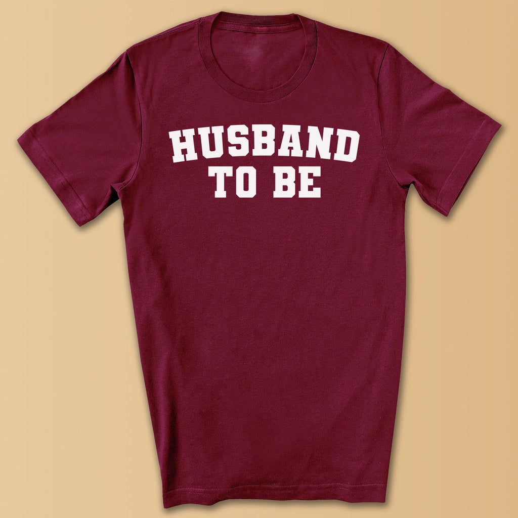 Husband To Be - Mens T-shirt - Fiancé T-Shirt