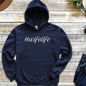 #wifelife - Womens Hoodie - Wife Hoodie