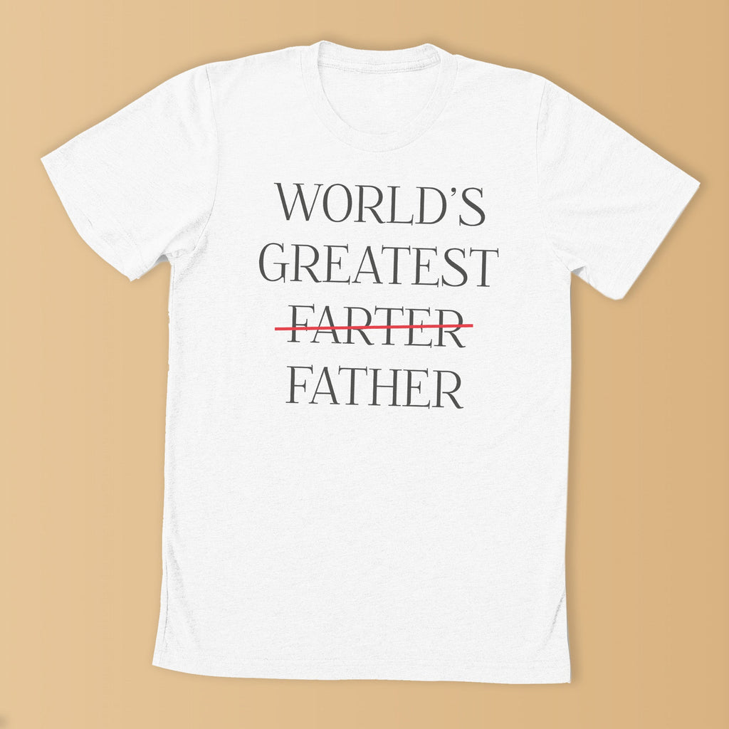 World's Greatest Farter - Mens T-Shirt - Dad T-Shirt - 2 for £15