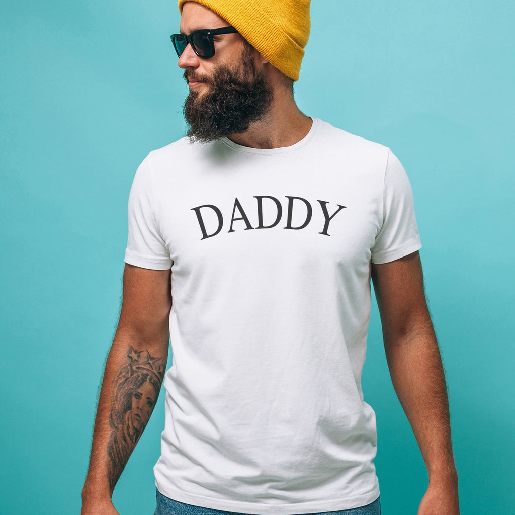 DADDY - Mens T-Shirt - Dad T-Shirt - 2 for £15