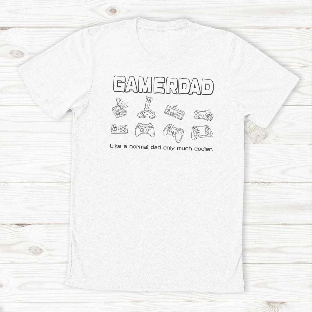 GamerDad - Mens T-Shirt - Dad T-Shirt - 2 for £15