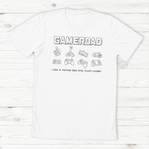 GamerDad - Mens T-Shirt - Dad T-Shirt - 2 for £15