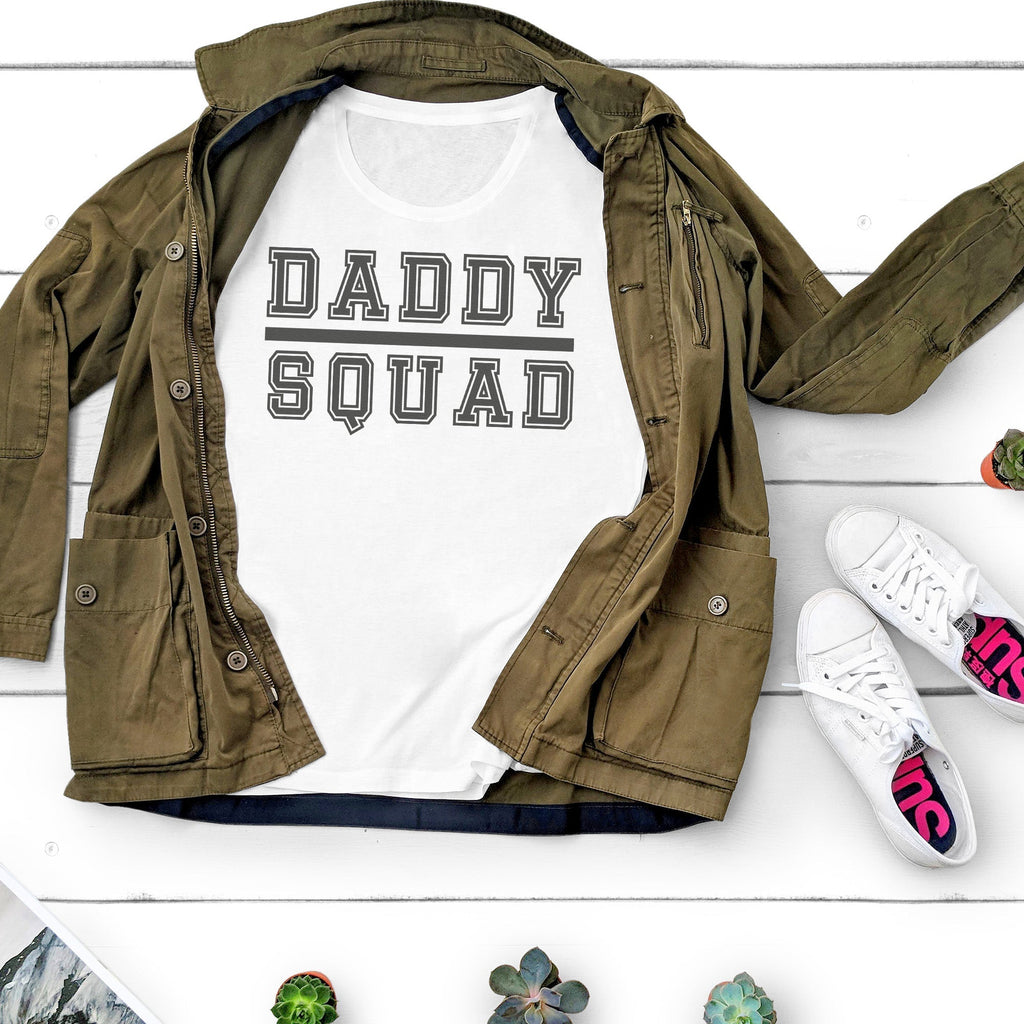 Daddy Squad - Mens T-Shirt - Dad T-Shirt - 2 for £15