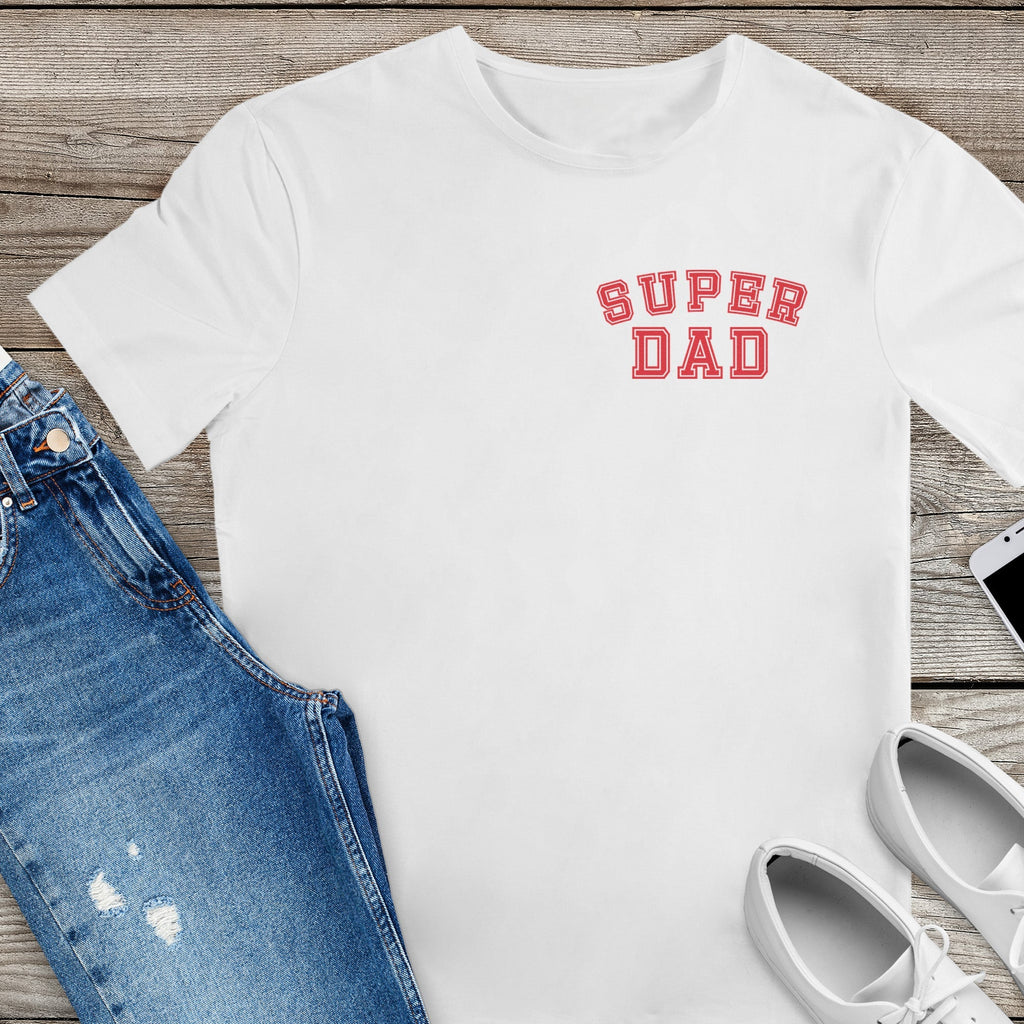 SuperDad - Mens T-Shirt - Dad T-Shirt - 2 for £15