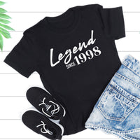PERSONALISED Legend Since - Baby, Kids & Adult T-Shirt