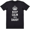 Keep Calm I'm A Daddy - Mens T-Shirt - Dads T-Shirt