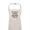 Personalised Grandma's Little Helper - Kids Apron