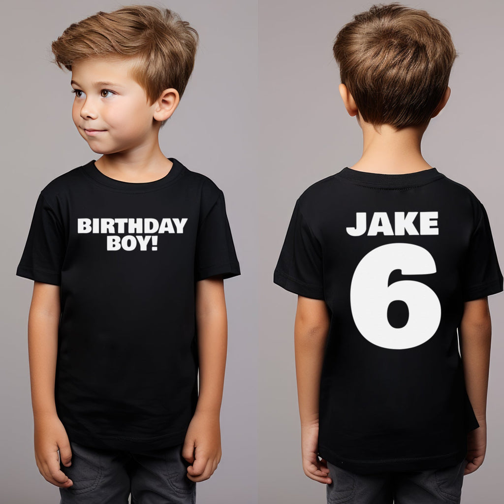 PERSONALISED Birthday Boy - Baby & Kids T-Shirt